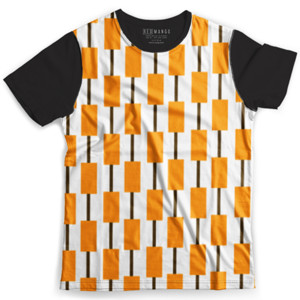 Kaos Fullprint Square pattern 1