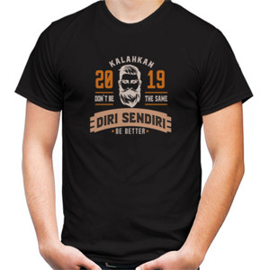 Kaos Kalahkan Diri Sendiri Black