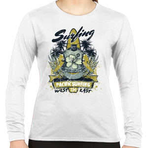 Kaos Pasific Surfing