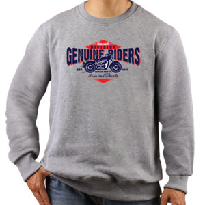 Jaket Sweater Genuine Riders 