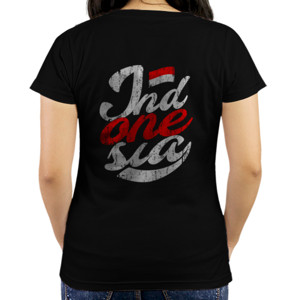 Kaos INDONESIA SANG SAKA MERAH PUTIH back print