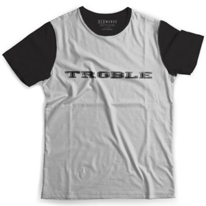 Kaos Fullprint TROBLE