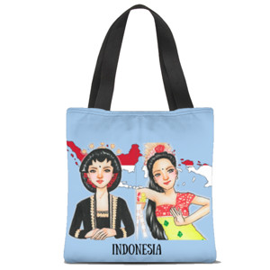 Tas Tote Fullprint Indonesia