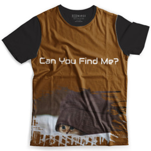 Kaos Fullprint Hidden Cat