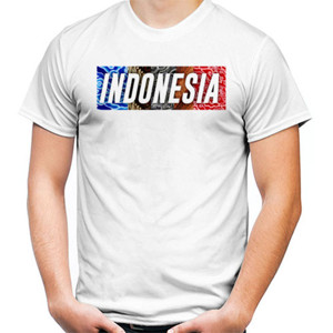 Kaos Indonesia - Batik Overlay 2