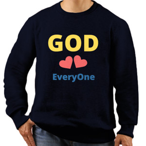 Jaket Sweater God Love EveryOne
