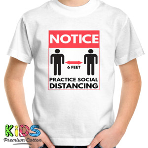 Kaos NOTICE, PRACTICE SOCIAL DISTANCING