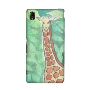 Watercolor Giraffe Casing HP