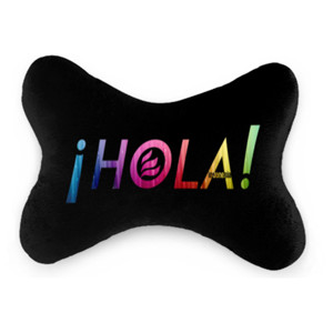 Bantal Mobil HOLA INDONESIA RAINBOW