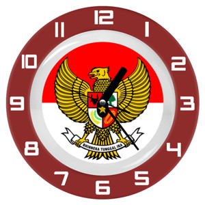 Jam Dinding Garuda Pancasila
