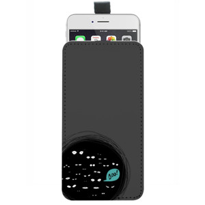 Sarung HP Pouch #Black&White - Boo part 2