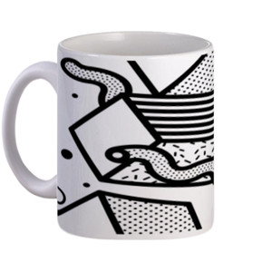 Mug Neo memphis background 28