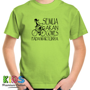 Kaos Sepeda Gowes Pada Waktunya