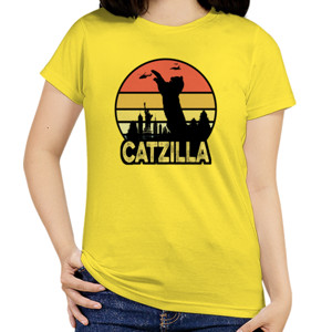 Kaos Catzilla vintage