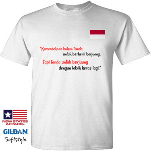 Kaos Kemerdekaan bukan tanda untuk berhenti berjuang