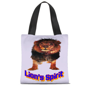 Tas Tote Fullprint Lion's Spirit 