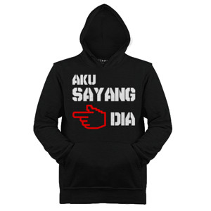 Jaket Hoodie Aku Sayang Dia