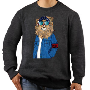 Jaket Sweater Kaos Lion Man - Kaos Lion Keren