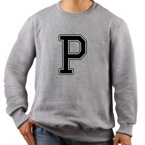 Jaket Sweater Kaos Huruf P Keren