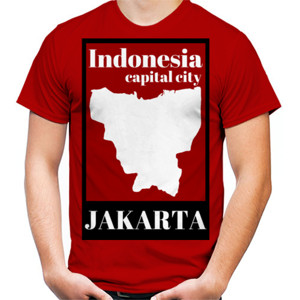 Kaos INDONESIA CAPITAL CITY
