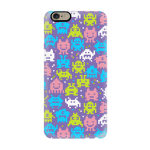 Pixelated aliens pattern Casing HP