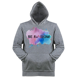 Jaket Hoodie Be random 