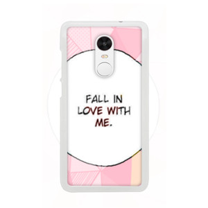 Pink Text Ballon Casing HP