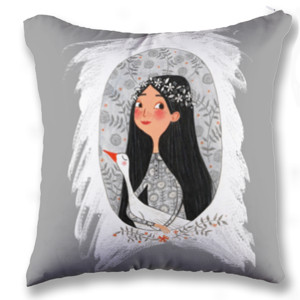 Bantal Girl in grey