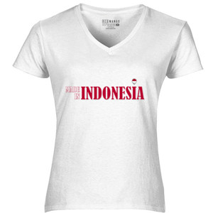 Kaos MADE IN INDONESIA PUTIH
