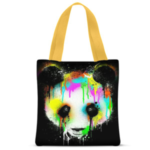 Tas Tote Fullprint Paint Panda
