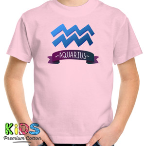 Kaos Zodiak - Aquarius Logo 2