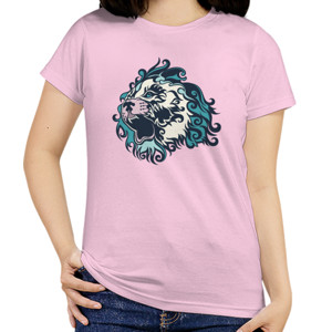 Kaos Zodiak - Leo Logo