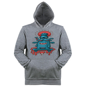 Jaket Hoodie Gurita Rasta