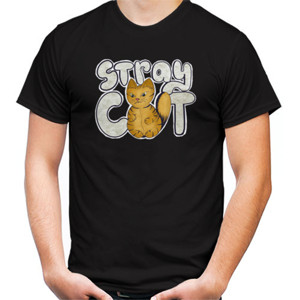 Kaos stray cat game t-shirt