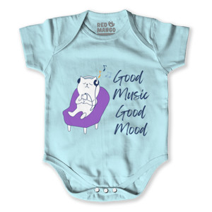 Baby Jumper Chiling Cat Good Music Good Mood 