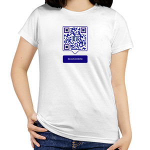 Kaos Kaos Kaos QR CODE (Kena prank) Bisa custom
