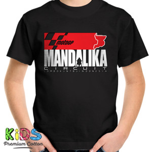 Kaos MotoGP Mandalika Circuit Impact  on Dark