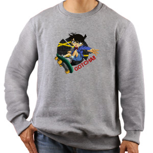 Jaket Sweater Detective Conan Gotcha!