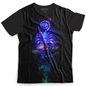 Kaos Fullprint Kaos tshirt zodiak scorpio