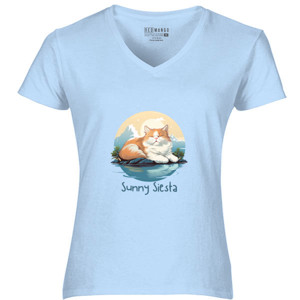 Kaos Kucing Lucu - Sleepy cat