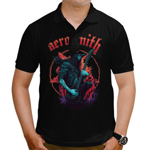 Kaos Polo DARK GUITAR AEROSMITH
