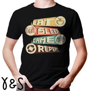 Kaos Eat Sleep Game Repeat