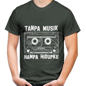 Kaos Tanpa Musik Hampa Hidupku