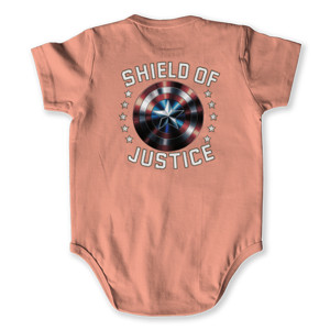 Baby Jumper  Cap. America Shield & Thor