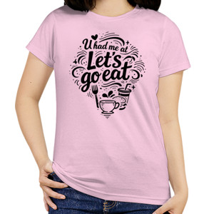 Kaos Valentine Love Food Typography