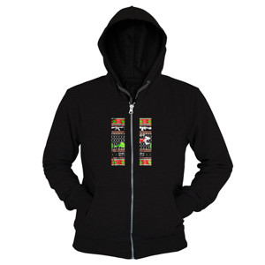 Hoodie Zipper Demolition Ranch Christmas