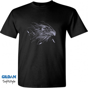 Kaos Kaos Scribble Ilustrasi Garuda