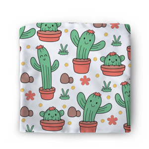 Sarung Bantal Baby Cactus