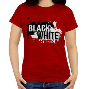 Kaos Black White (Splash)