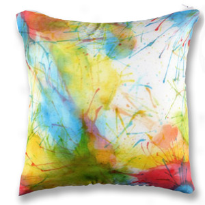 Bantal Bantal watercolor spash